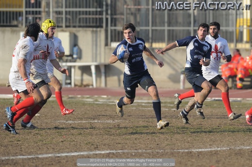 2012-01-22 Rugby Grande Milano-Rugby Firenze 036